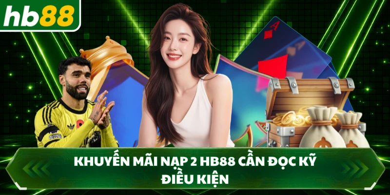 Khuyến mãi nạp 2 HB88 cần đọc kỹ điều kiện
